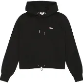 FILA Korte Hoodie Zwart