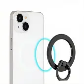 Selencia MagSafe telefoonring - Zwart