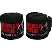 Gorilla wear Boksbandages - Zwart - 3 m