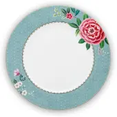 Pip studio Plate Blushing Birds Blue 26.5cm