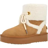 Steve madden Boots 'Shadow' crème / donkerbeige