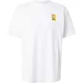 Nike Shirt lichtgrijs / oranje / zwart / wit