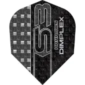 Harrows Dimplex S3 Black NO6 - Dart Flights
