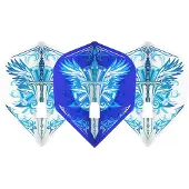 L-Style Champagne Flight L3 Shape Tetsuya Fujiwara Mix - Dart Flights