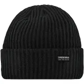 Poederbaas Royal Rib Beanie zwart