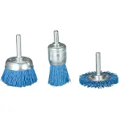 Makita Nylon Borstelset 3-delig D-70758 Korrel 80 Set