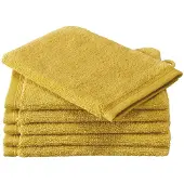 De Witte Lietaer Washandje Contessa Golden Yellow (Set van 6)
