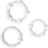Seven Creations Penis Ring set Word hard duidelijk 1 St