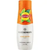 SodaStream Lipton ice tea peach siroop 440ML, goed voor 9L bruisende drank