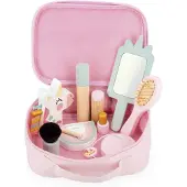 Janod - Unicorn - Beauty case - 10 Make-up accessoires