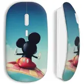 MANIACASE Draadloze Muis Mickey Vliegend Tapijt
