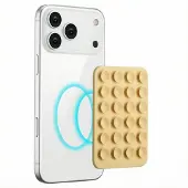 Selencia MagSafe zuignap telefoonhouder - Butter Yellow