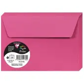 Clairefontaine Pollen - Enveloppe - C6 - 114x162mm - Fuchsia - Intensief Roze - 20 Stuks