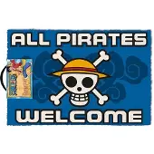 Pyramide Paillasson One Piece All Pirates Welcome