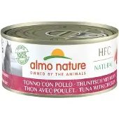Almo nature cat tonijn/kip - 24x70 gr - Kattenvoer