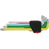 Ks Tools 151.4440 TX Haakse schroevendraaierset T 8, T 10, T 15, T 20, T 25, T 27, T 30, T 40, T 45, T 50, T 55, T 60, T 70, T 80 14-delig