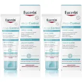Eucerin AtopiControl Gezichtscrème Droge Huid met neiging tot Atopie 2x50 ml Crème