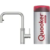 Quooker Flex Square met COMBI boiler 3-in-1 kokend water kraan RVS