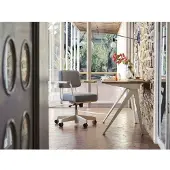 Vitra Wandlampe , dimbare, Blauw, Woonkamer, Metaal