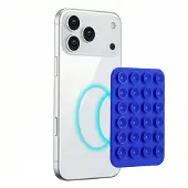 Selencia MagSafe zuignap telefoonhouder - Cobalt Blue