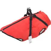 vidaXL Hondenjas Rood L48 Fleece en polyester