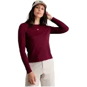 Siroko Wander T-shirt Met Lange Mouwen Paars S Vrouw