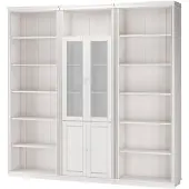 Notio Living Anita-Boekenkast - Wit Grenen