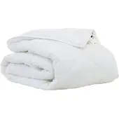 vidaXL Zomer Deken 202 x 136 x 3 cm Zomer Polyester Wit Ademend