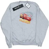 Disney Jongens Cars Bliksem McQueen Sweatshirt (Sportgrijs)
