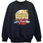 Disney Meisjes Cars Radiator Springs Groep Sweatshirt (Zwart)