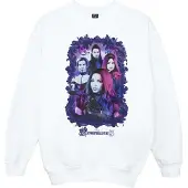 Disney Meisjes The Descendants Group Attitude Sweatshirt (Wit)