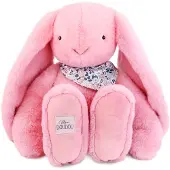 Doudou et Compagnie Pluche Konijn Fleurette Roze Grenadine (50cm)