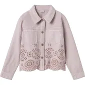 Name it Meisjes jasje met borduursel lila 164
