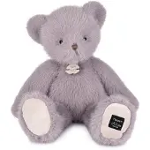 Doudou et Compagnie Pluche Beer Clementin Grijs Lavendel (38cm)