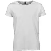 Tee Jays - Roll-Up T-shirt - White maat 3XL