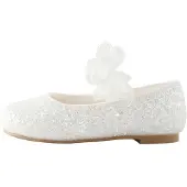 Next Ballerina's zilver / wit