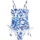 Next Badpak blauw / navy / turquoise / wit