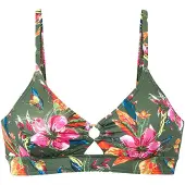 LASCANA Bikinitop groen / oranje / pink