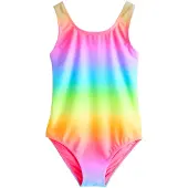 Next Badpak aqua / geel / appel / lavendel