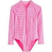 Next Badpak pink / wit