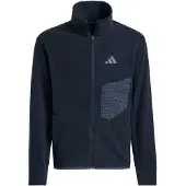 Adidas Functionele fleece jas zwart