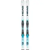 Head Ski model e.SR Rebels- Wit/Blauw - Lente 156cm