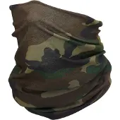 Brandit Tunnelsjaal ecru / bruin / groen / zwart