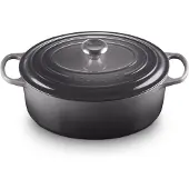 Le Creuset Signature Ovale Braadpan Flint Ø 31 cm 6,3 L