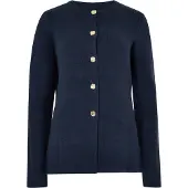 Apricot Gebreid vest ' ' donkerblauw