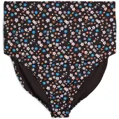 Swim By Zizzi Bikinibroek 'Skatrin' beige / lichtblauw / karamel / donkerbruin
