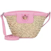 Pinko Tote Bag Natuurlijk/Roze