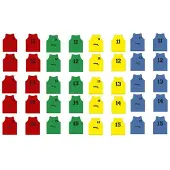 Softee Numbered 11-15 Trainingsvest 5 Eenheden