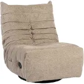 Starfurn Relaxfauteuil Zen - Taupe - Draaibaar - 97x78x90cm