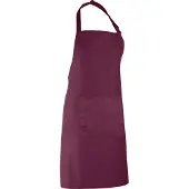 Premier Dames/Dames Kleuren Bipschort Met Zak / Werkkleding (Pakket van 2) (Aubergine)